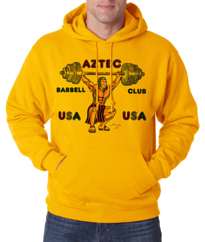 Aztec Barbell Club - Hooded Pullover