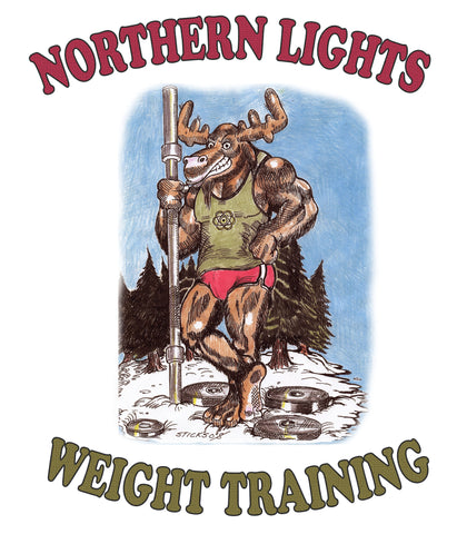 Northern Lights Weight Lifting