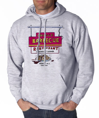 Orville BBQ Diner - Hooded Pullover