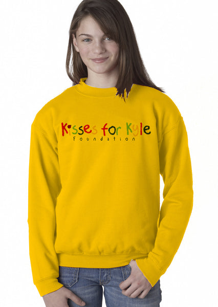 Kisses for Kyle Youth Sweatshirt