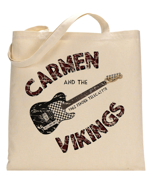 Carmen & the Vikings Canvas Tote Bag