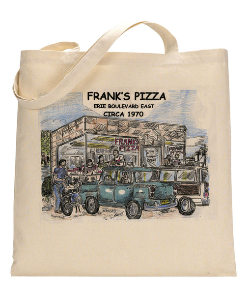 Frank's Pizza Canvas Tote Bag