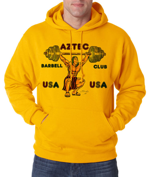 Aztec Barbell Club - Hooded Pullover