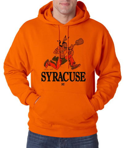 Syracuse Indian Lacrosse - Hooded Pullover