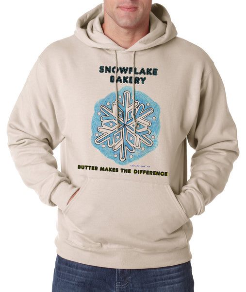 Snowflake Flake - Hooded Pullover