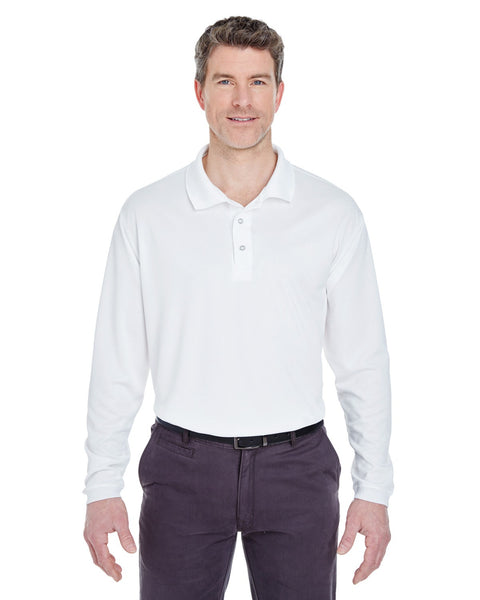 R Wireless Long Sleeve Polo Shirt